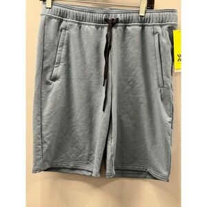 All In Motion Athletic Shorts Mens M 32/34 Blue 9" Inseam Soft Stretch Gym NWT
